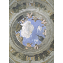 Купольная фреска Камеры дельи Спози (фрагмент росписи) 