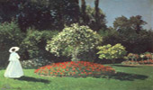 Клод Моне - Дама в саду